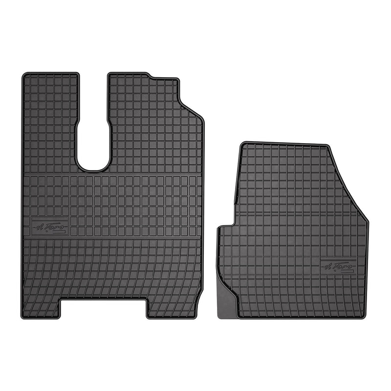 Tapis de Sol pour Mercedes Actros 2003-2008 Caoutchouc Noir