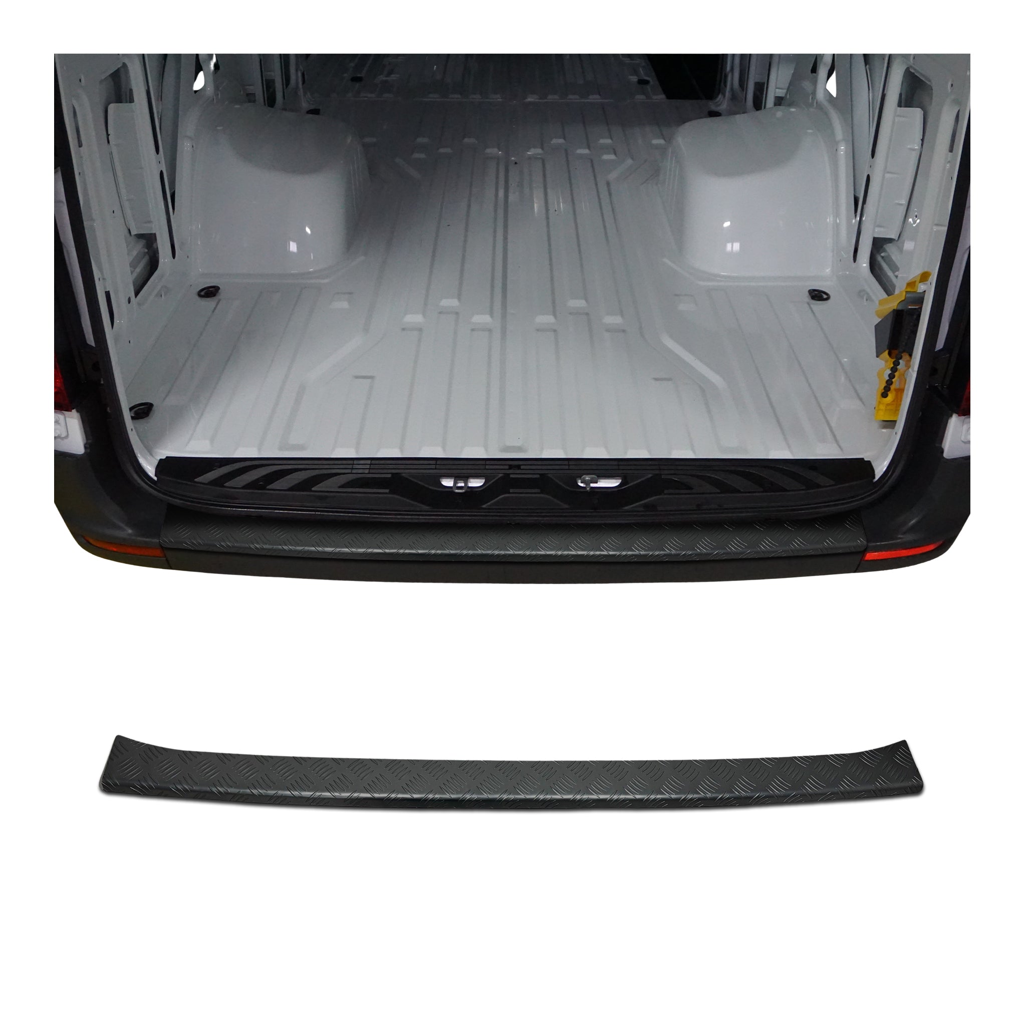 Protection de Pare-Chocs Arrière pour Mercedes Sprinter W907 2018-2026 Alum Noir