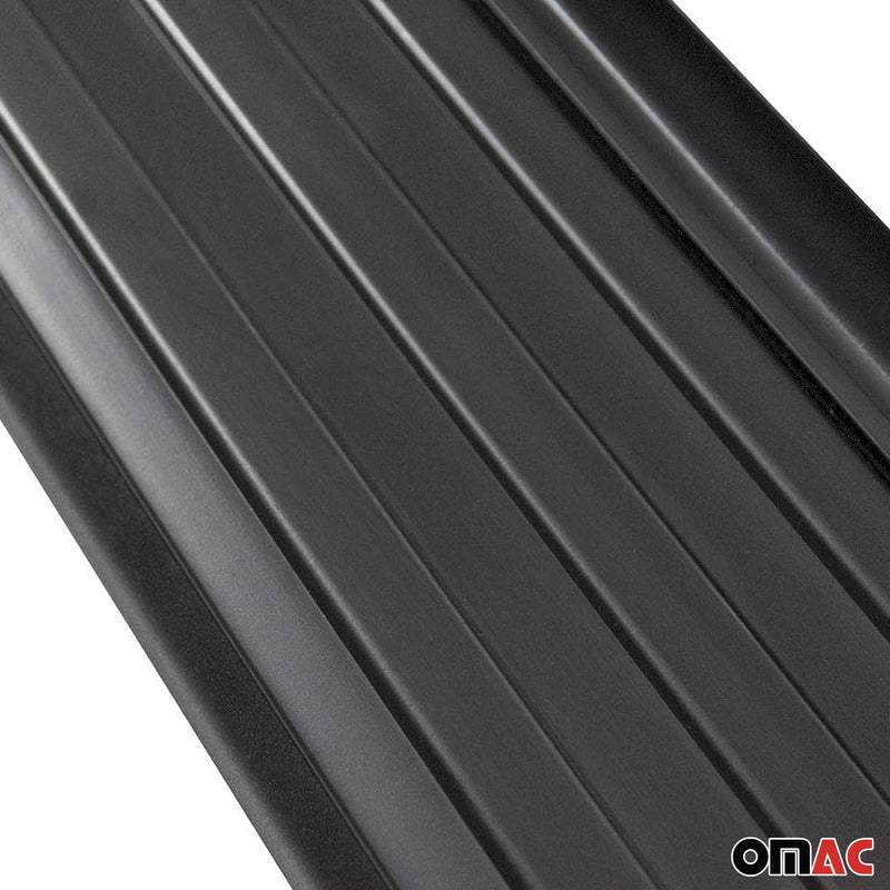 Marchepieds Latéraux pour Hyundai Santa Fe 2006-2012 Alu Noir ABE