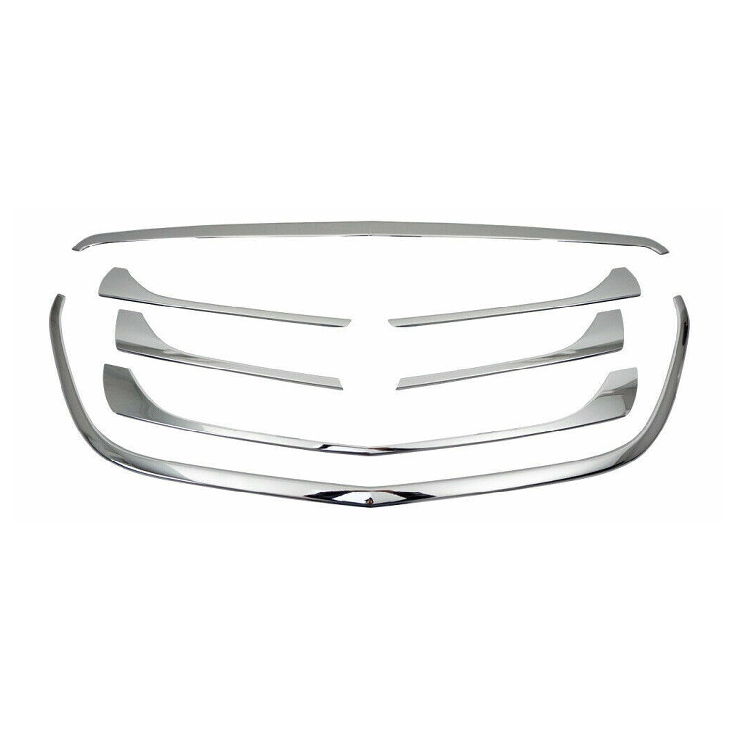 Moulure de Grille de Calandre pour Mercedes Vito W447 2014-2019 Chromé 7Pcs
