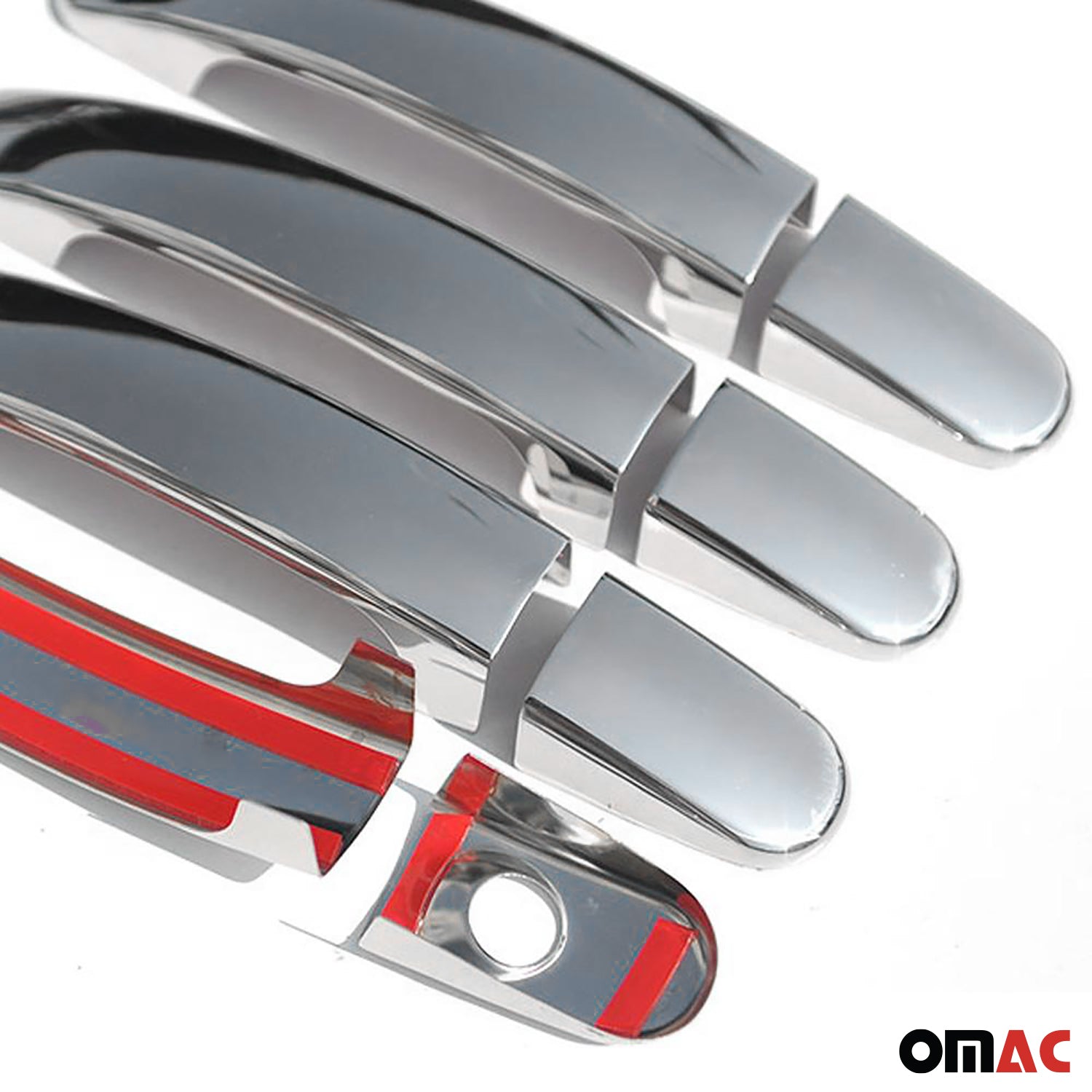 Couverture de poignée pour Ford Focus mk2 mk3 C-Max en Acier Inox 8Pcs