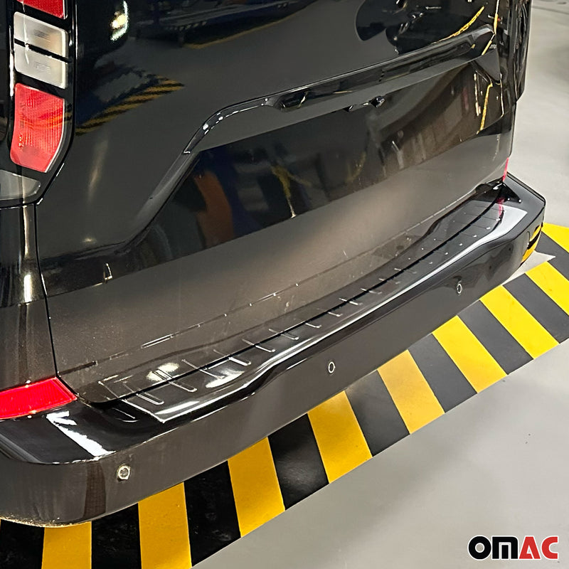 Protection seuil de pare-chocs arriére pour VW Transporter T7 2024-25 Acier inox