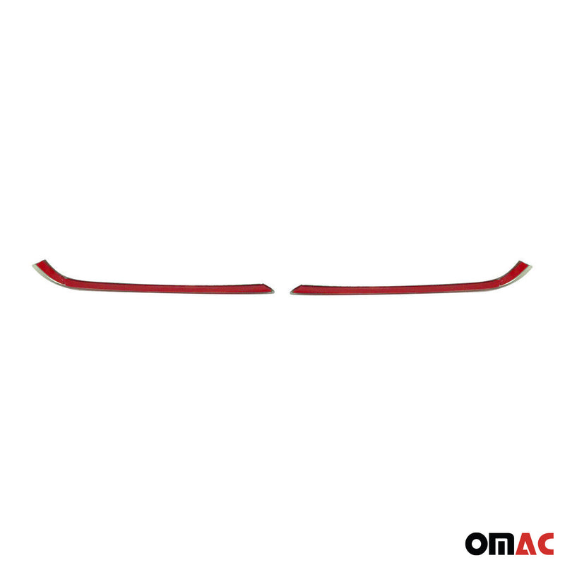 Cadre Phare Antibrouillard pour Opel Astra K en acier inox Chromé