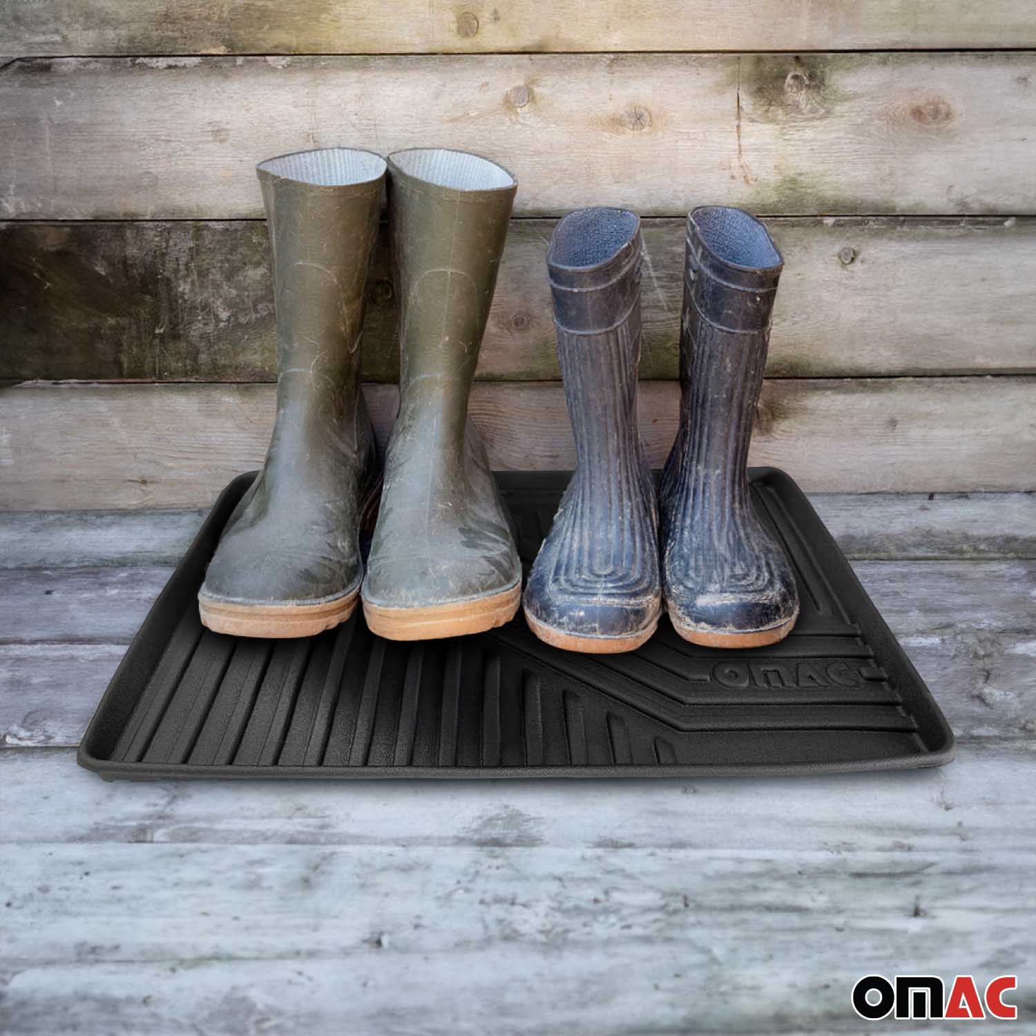 5x OMAC Tapis polyvalent pour cuisine, chaussures, machine à café, gamelle 43x33