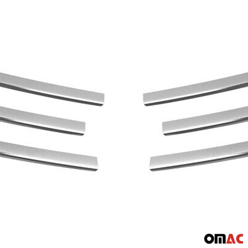 Moulure de Grille de Calandre pour Renault Trafic 2006-2014 Chromé 6Pcs