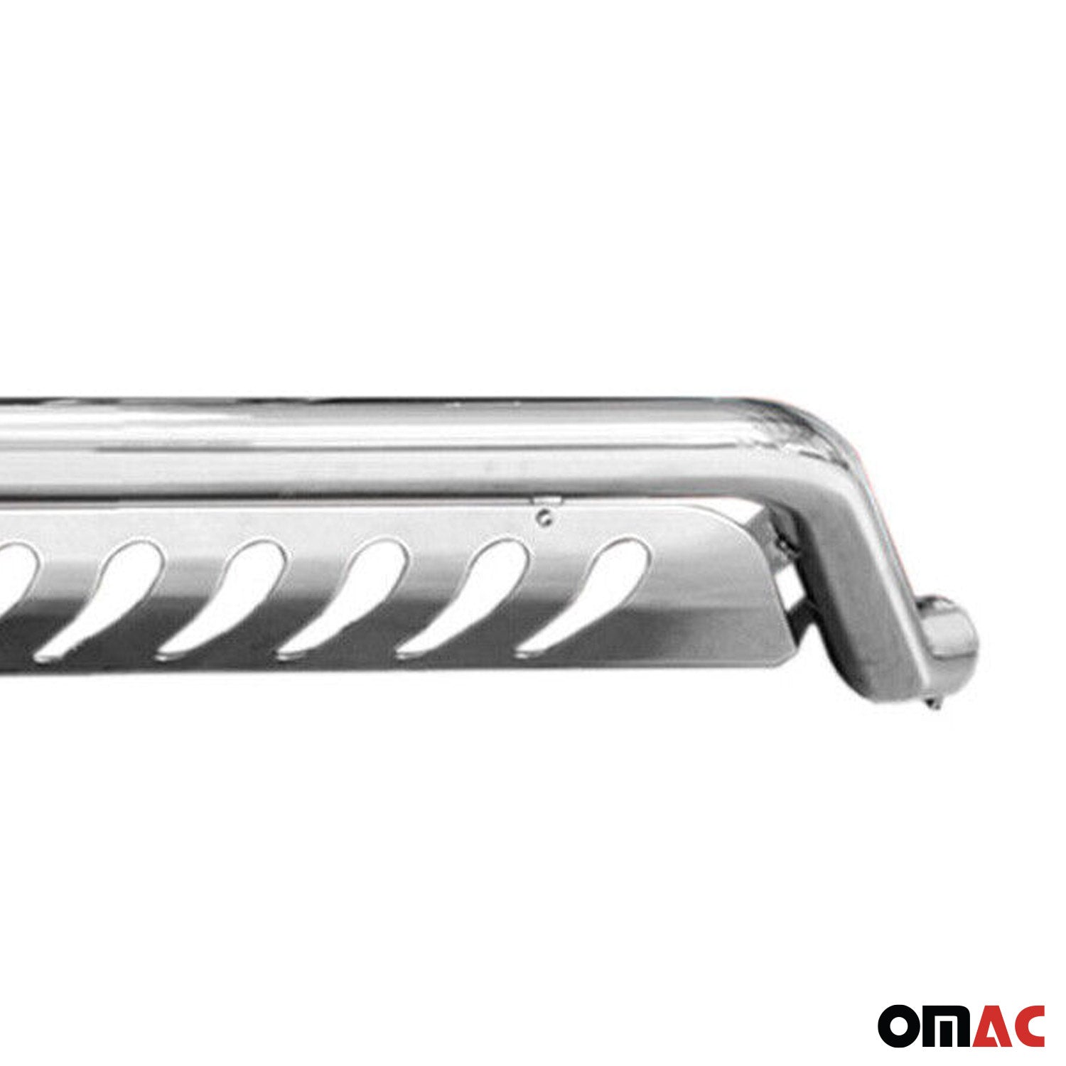 Pare-Buffle Avant Pour Mercedes Vito 2014-2026 Acier Inoxydable Argent