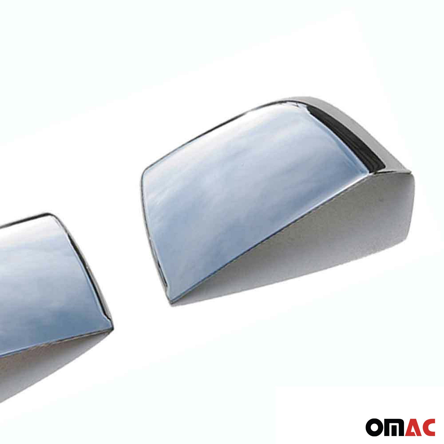 Coques de Rétroviseurs pour Opel Combo D 2012-2019 en ABS Argent