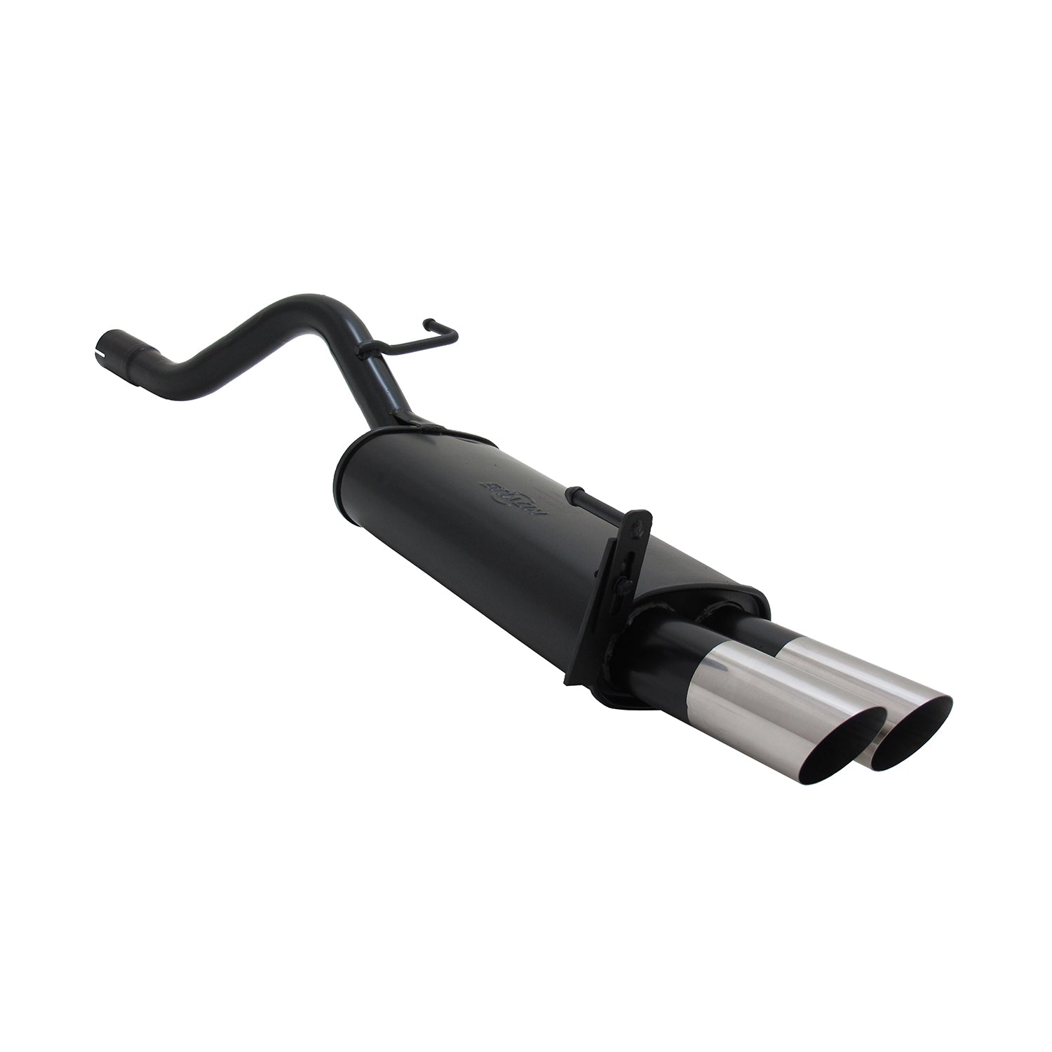 Échappement arrière sport Novus pour Opel Corsa D 2x76mm MS-Design avec ABE