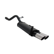 Échappement arrière sport Novus pour Opel Corsa D 2x76mm MS-Design avec ABE