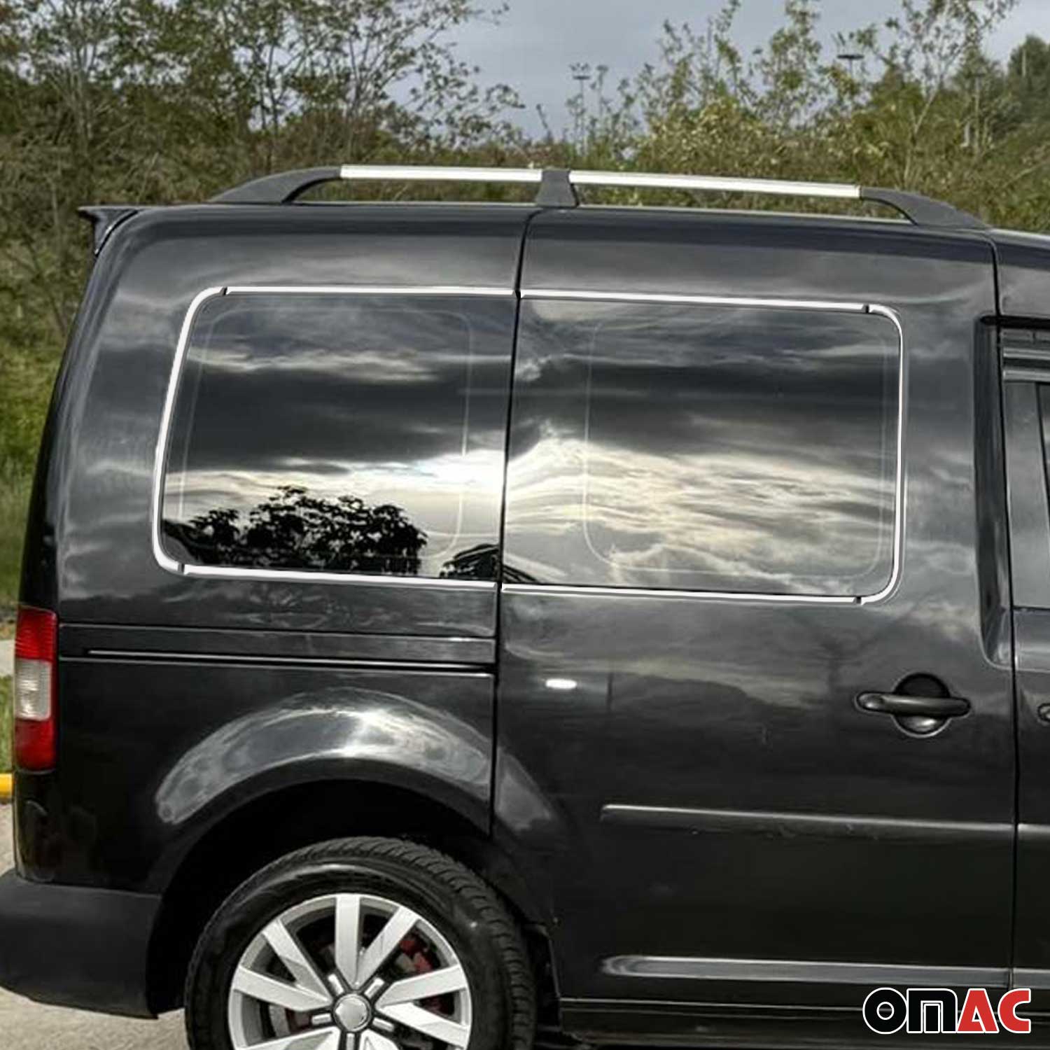 Garniture de Fenêtre pour VW Caddy 2003-2015 Acier Inox 12Pcs