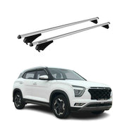 Tiger Barres de toit transversales pour Hyundai ix25 Creta 2020-2026 Gris