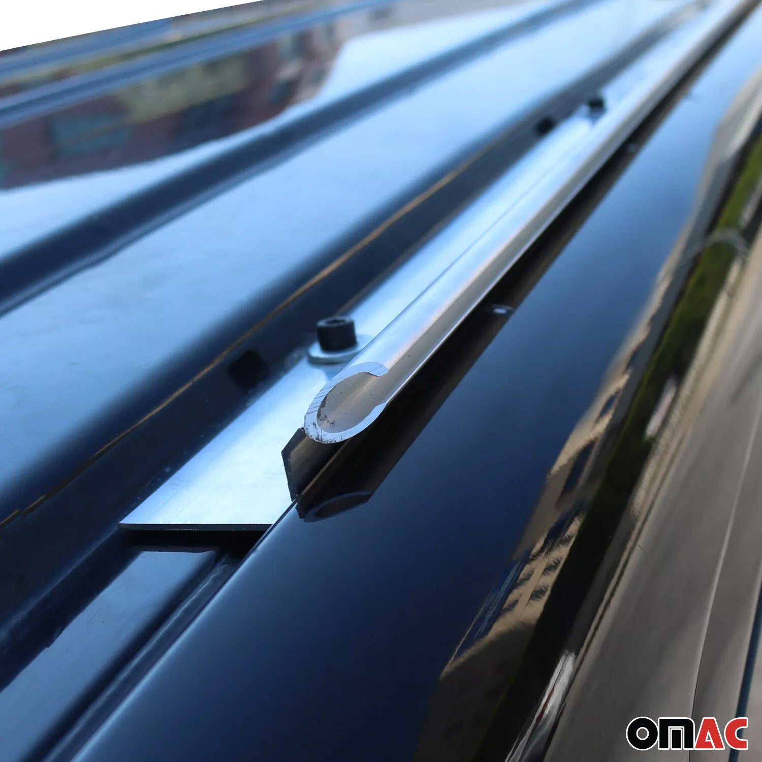Rail d'auvent de tent pour Ford Transit Tourneo Custom V362 2013-2024 L2 Gris