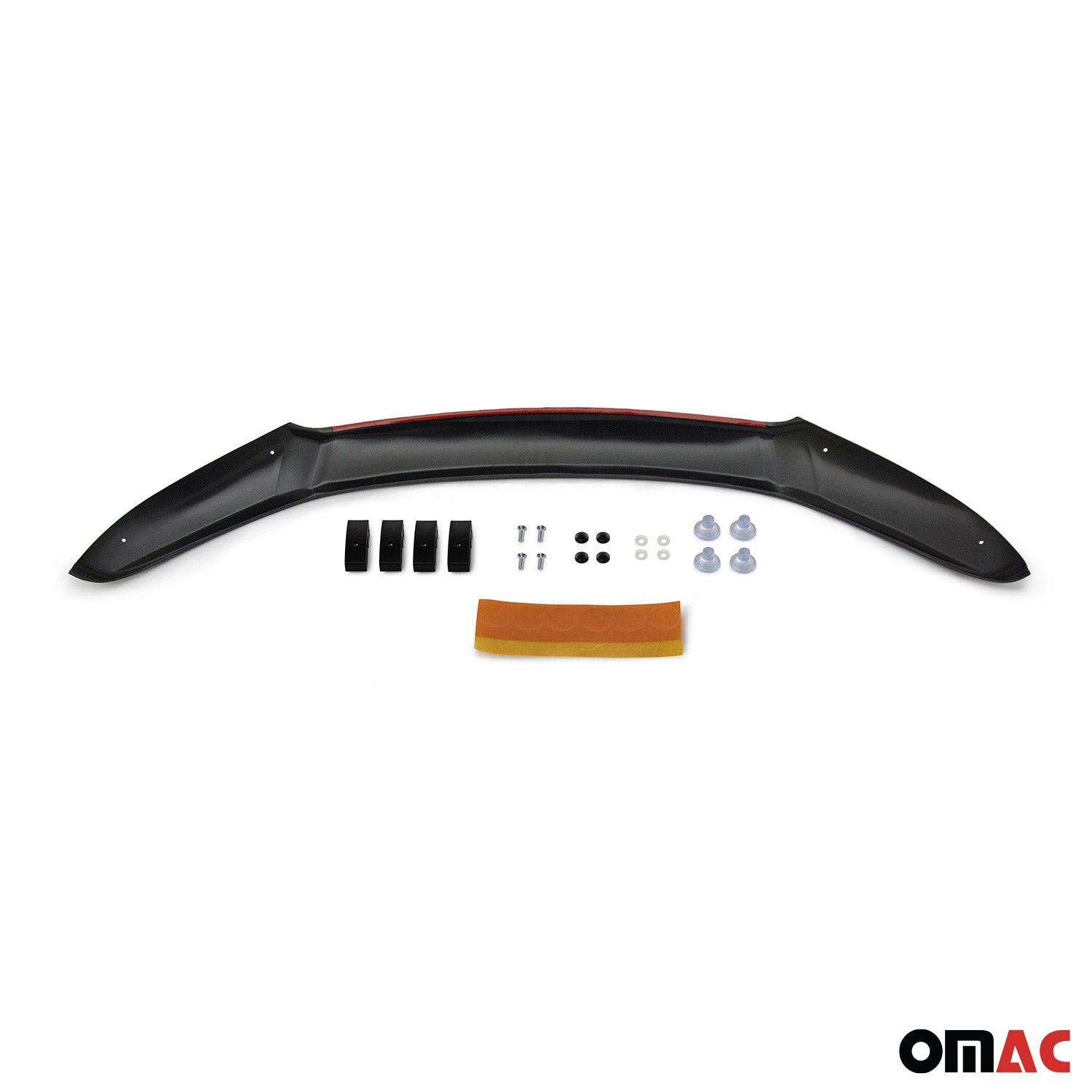 Déflecteur de Capot pour Toyota Hilux mk8 2015-2026 en Acrylique Noir