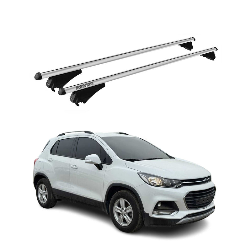 Tiger Barres de toit transversales pour Chevrolet Trax 2017-2025 Gris