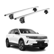 Barres de toit transversales Alu pour Opel Grandland II 2025-2026 TÜV Gris 2x