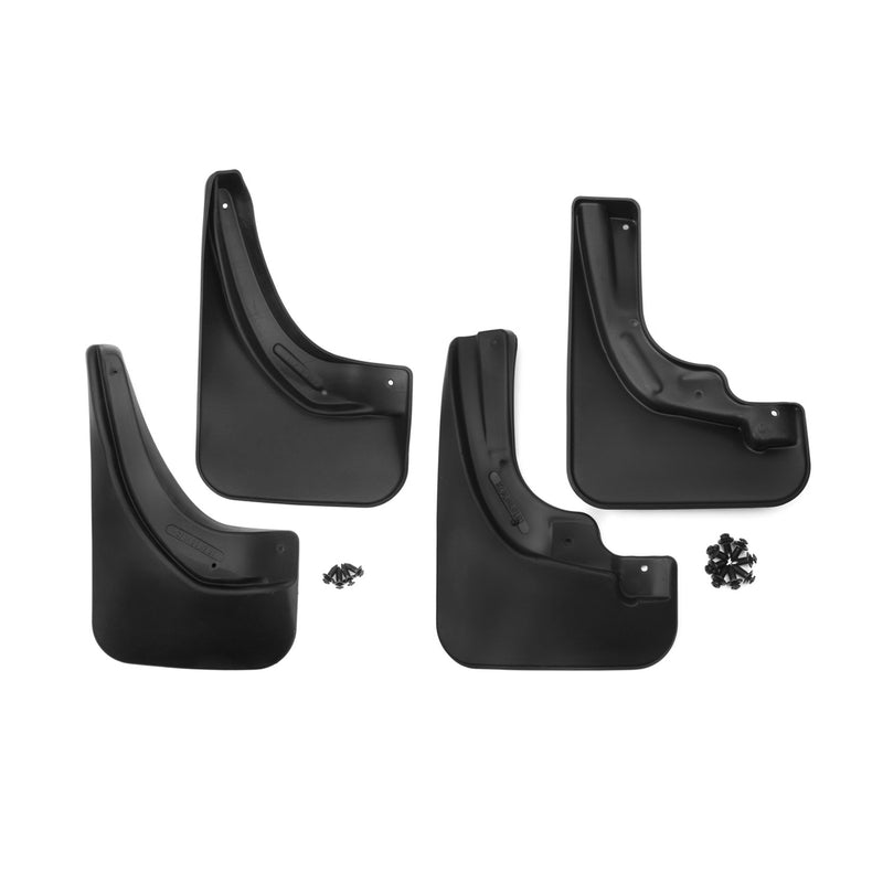 Bavettes Garde Boue pour Opel Corsa D 2006-2015 Avant et Arrière Noir 4Pcs