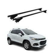 Tiger Barres de toit transversales pour Chevrolet Trax 2017-2024 Noir