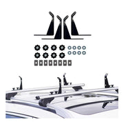 OMAC set de Butées de charge pour barres de toit réglables 4 pcs