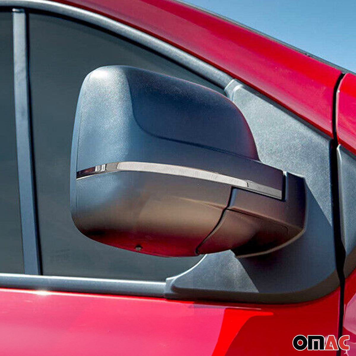 Coques de Rétroviseurs pour Nissan NV300 2016-2021 en Acier Chromé Argent