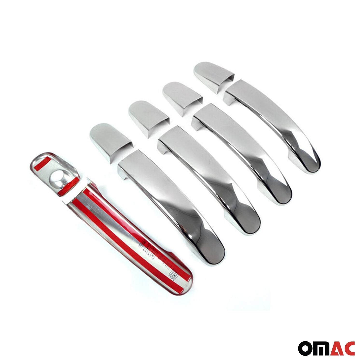 Couverture de poignée de porte pour Ford Connect 2014-2021 en Acier Inox 10Pcs