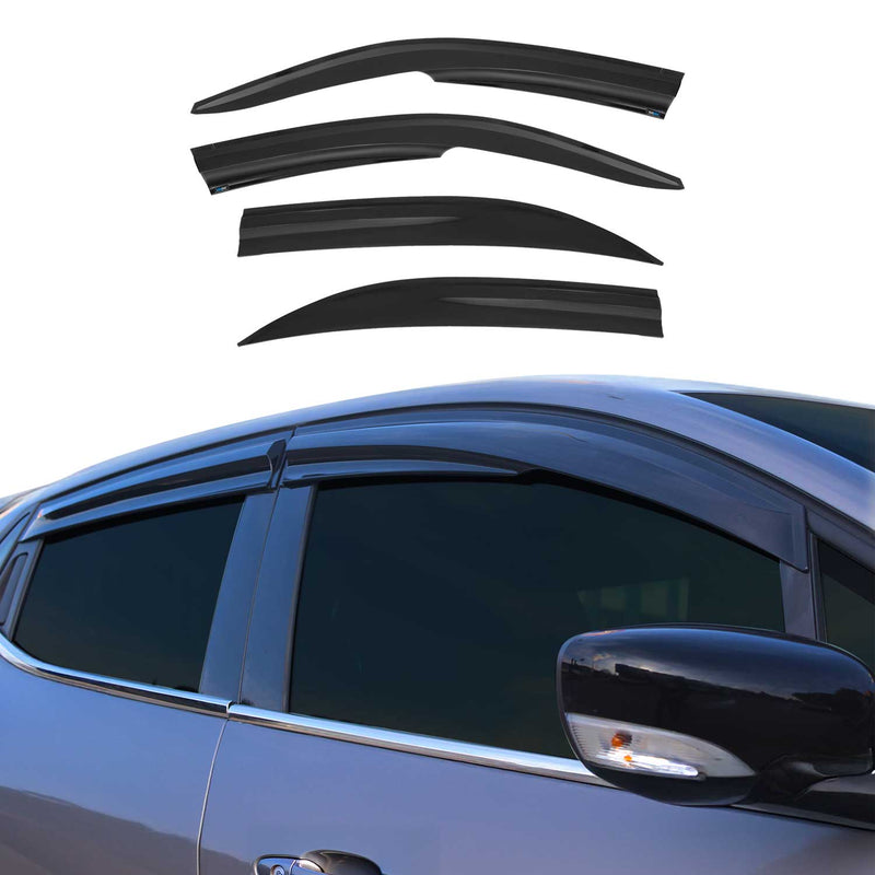 Déflecteurs De Vent Pluie D'air pour Honda Civic Berline 2002-2006 Acryl 4 Pcs