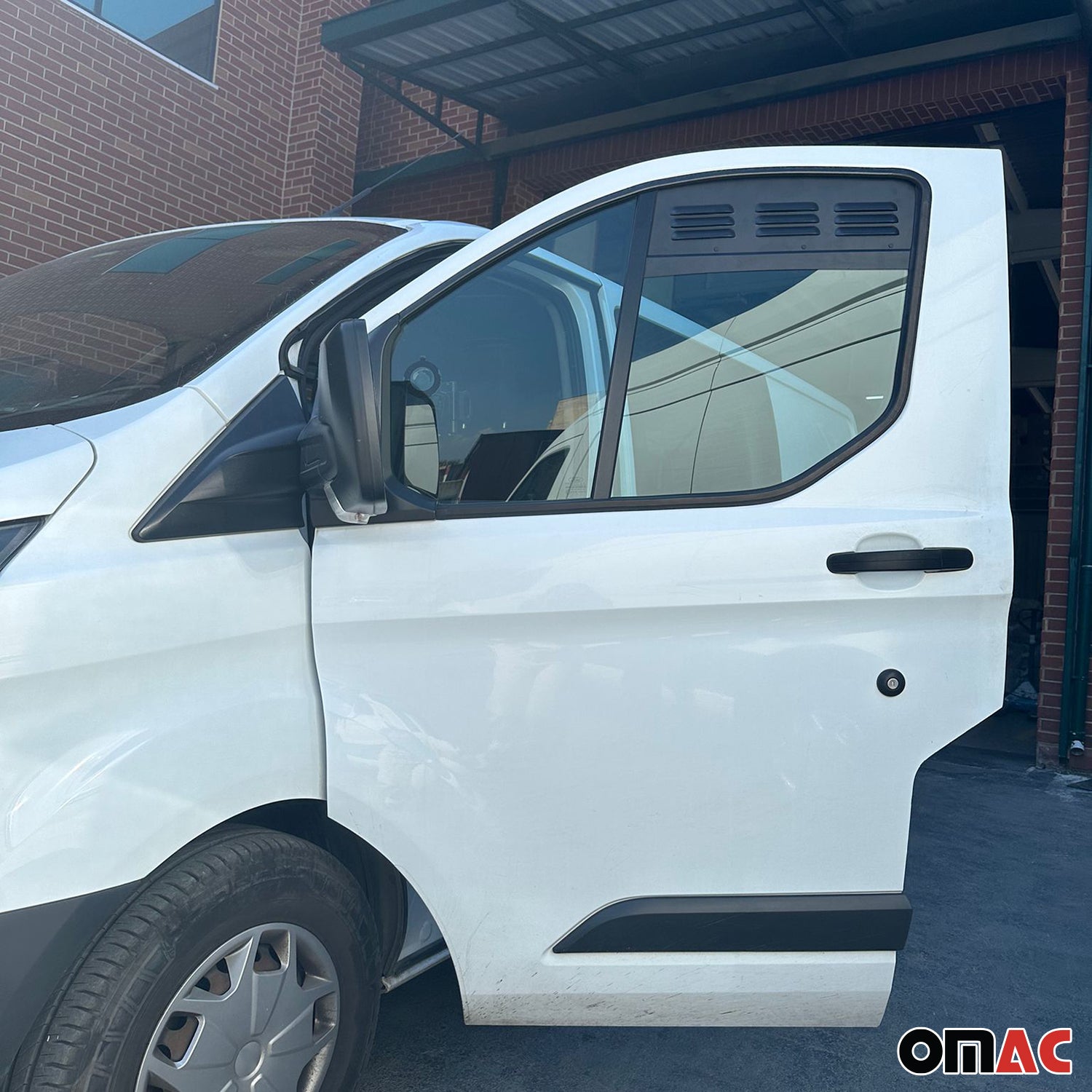Évent Latérales De Fenêtre pour Ford Tourneo Custom 2013-2023 Noir 2x