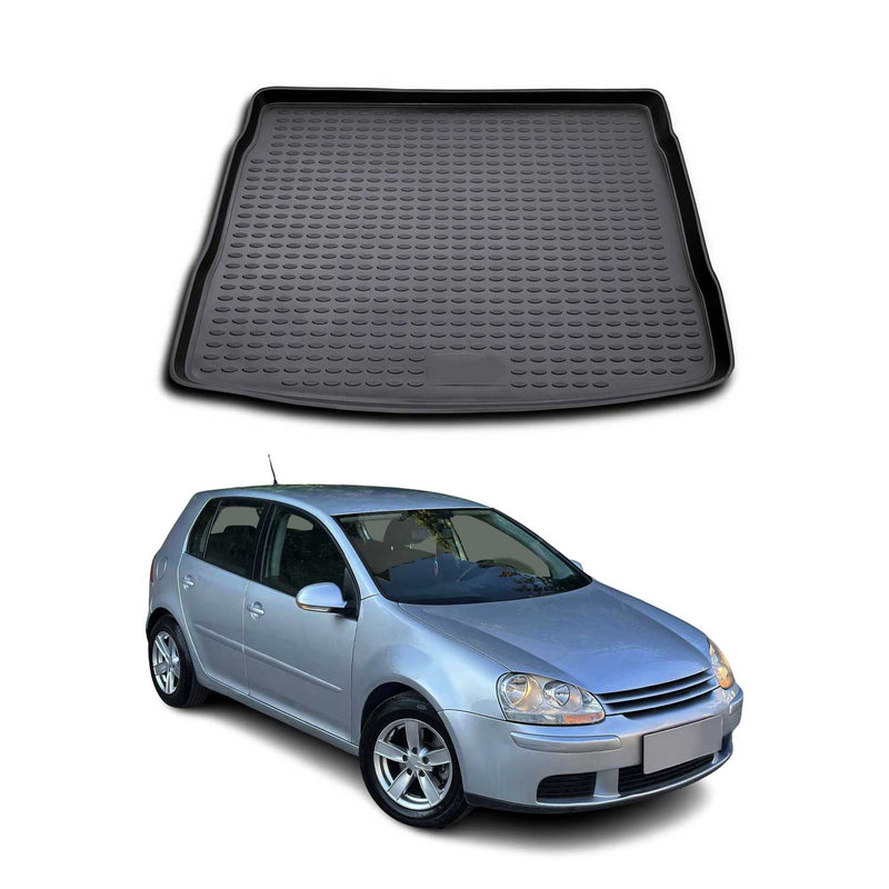Tapis de Coffre pour VW Golf 2003-2008 TPE Noir
