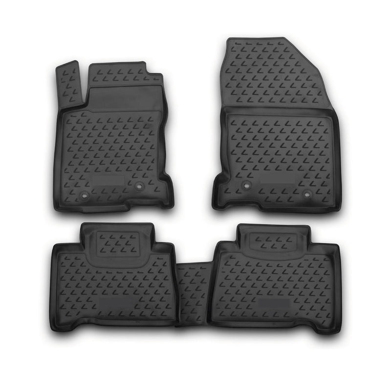 OMAC Tapis de sol pour Lexus NX 2014-2021 sur mesure en caoutchouc Noir