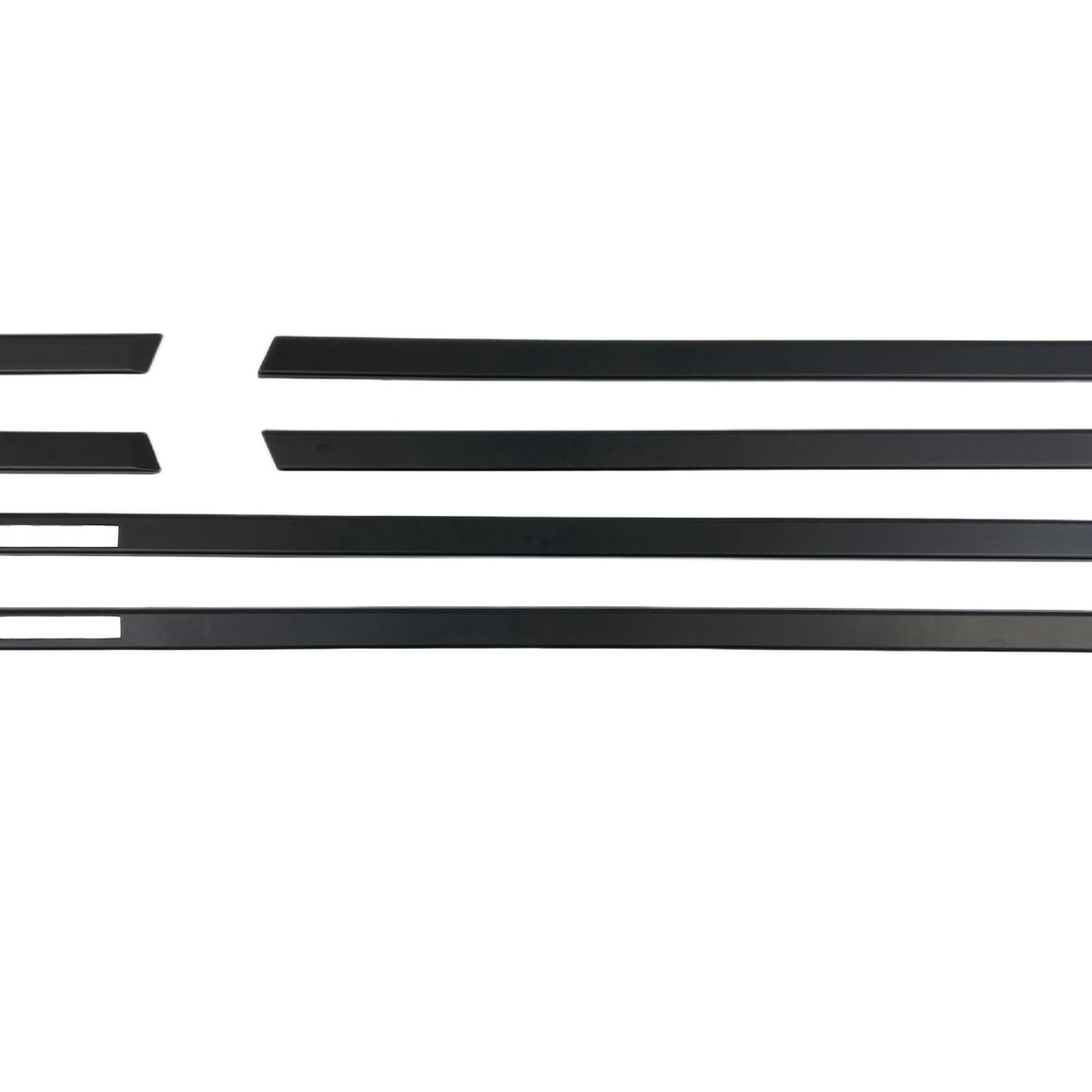 JOM Baguettes de Porte pour BMW Série 5 (E39) Berline 1995-2003 Noir