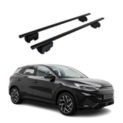 Barres de toit Transversales pour BYD Atto 3 2022-2026 Acier Noir 2Pcs