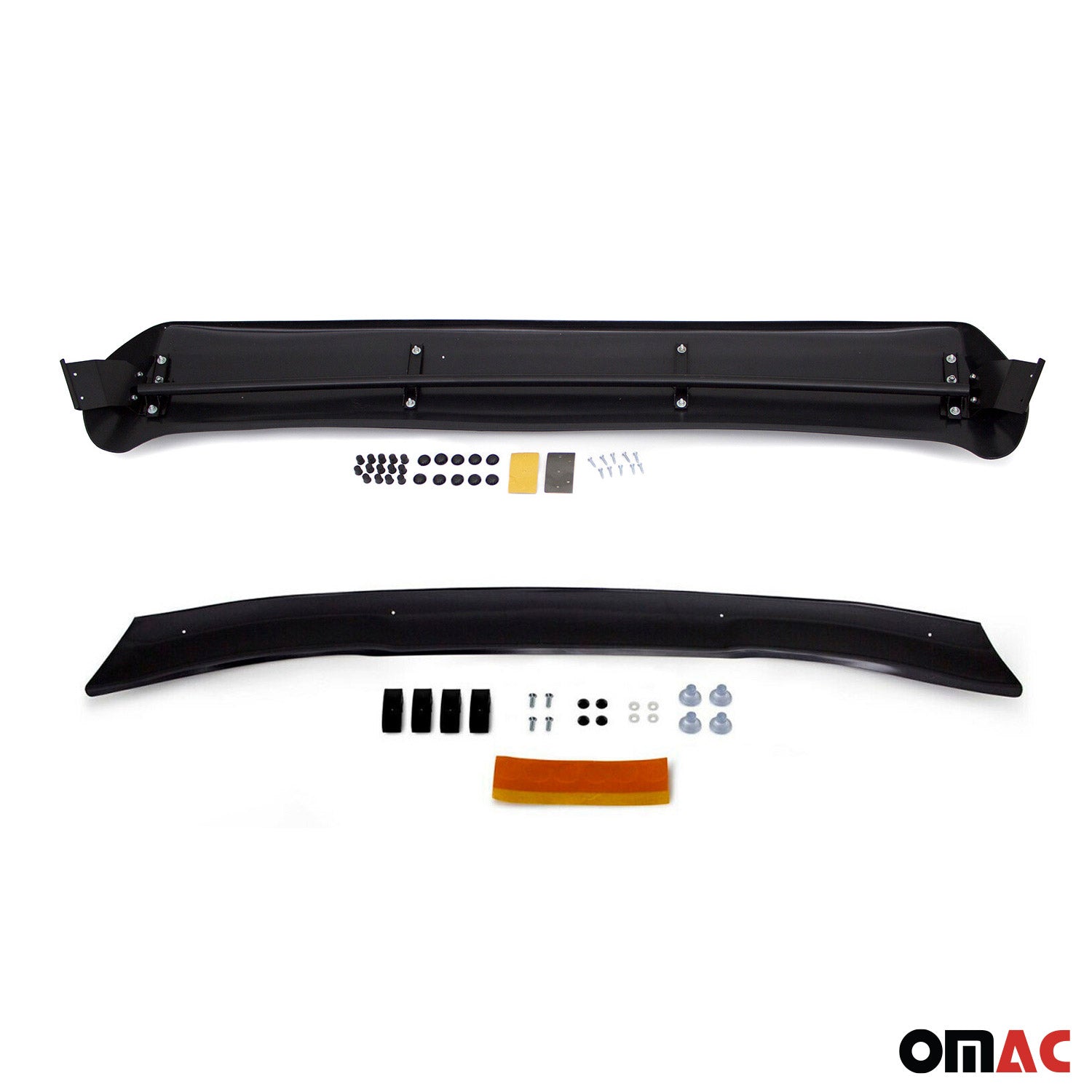 Set Déflecteur de Capot Visière Pare-brise pour Mercedes Sprinter 1995-2006 2Pcs