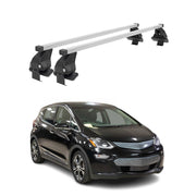 Barres de toit transversales pour Chevrolet Bolt 2016-2024 Acier Gris