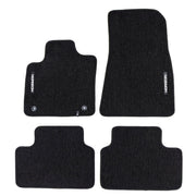 Tapis de Sol de Voiture pour Volvo C40 Recharge 2022-2026 Velours Noir 4Pcs