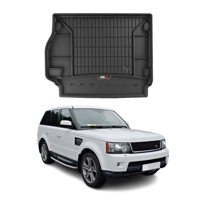 Tapis de Coffre pour Land Rover Range Rover Sport 2005-2013 TPE Noir