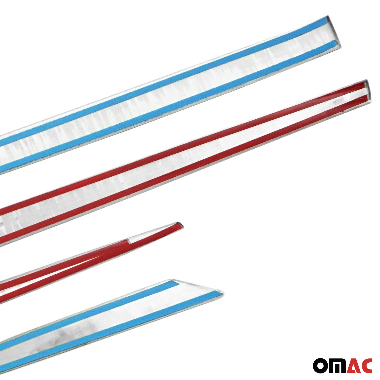 Garniture Baguette de porte latérale pour Renault Megane 2008-2016 inox 4Pcs