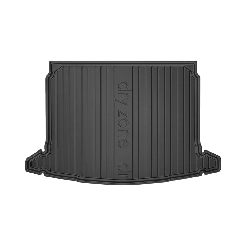 Tapis de coffre pour Skoda Karoq 2017-25 Inférieur avec niche latérale TPE Noir