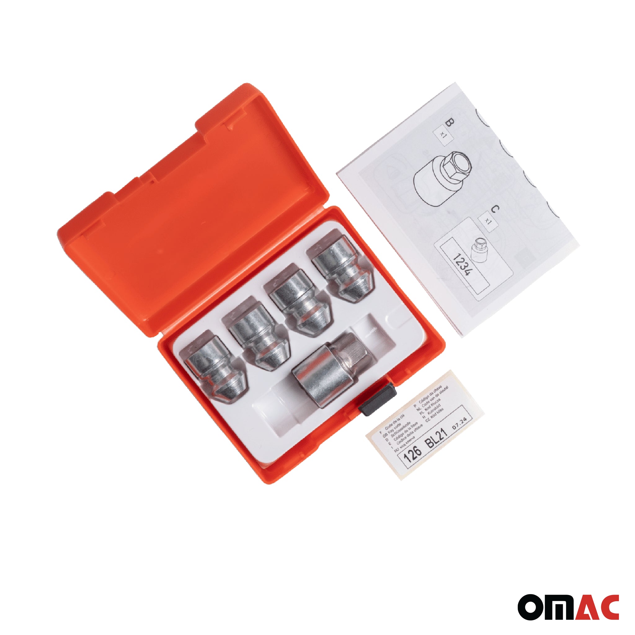 Vis de roue antivol pour KIA Sorento 2002-2014 Acier Gris lot de 4 M12X1,5