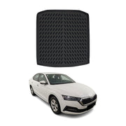 Tapis de coffre pour Skoda Octavia Combi 2020-2027 Noir 3D en TPE