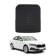 Tapis de coffre Supérieur pour Skoda Superb 2015-2024 Noir 3D en Caoutchouc TPE