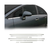 Garniture de Fenêtre pour Citroen C4 Berline 2004-2010 Acier Inox 8Pcs