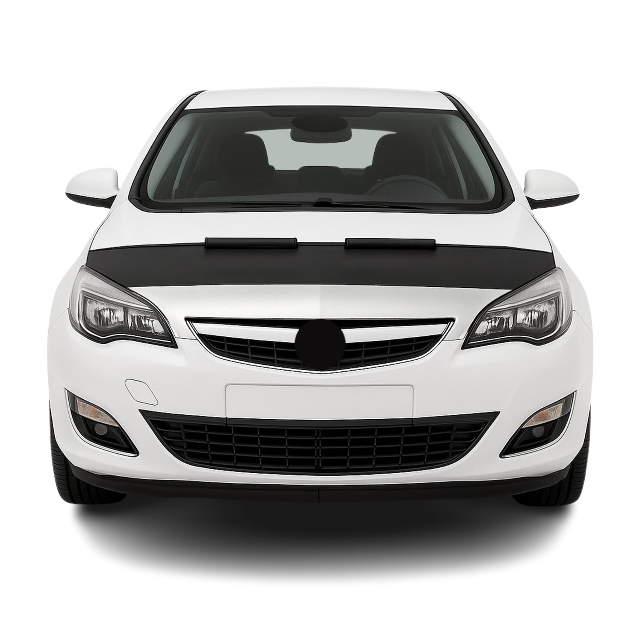 Protège Capot pour Opel Astra J 2009-2015 Masque de voiture vinyle Noir