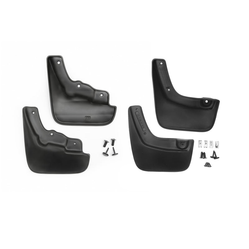 Bavettes Garde Boue pour Mazda 3 2010-2013 Avant et Arrière Plastique Noir 4 Pcs