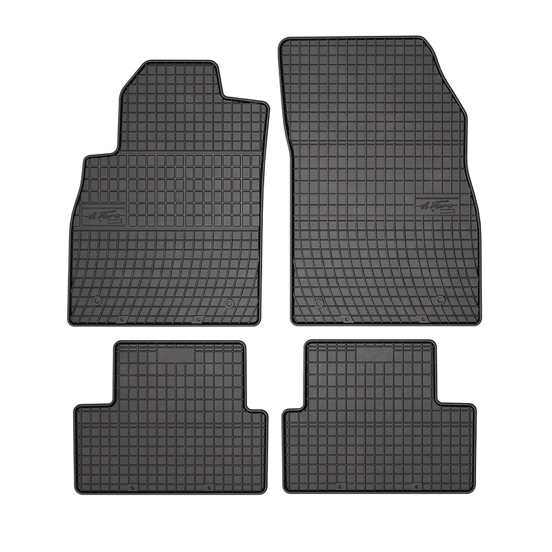 Tapis de Sol pour Opel Astra J 2009-2015 OMAC 3D Noir Caoutchouc