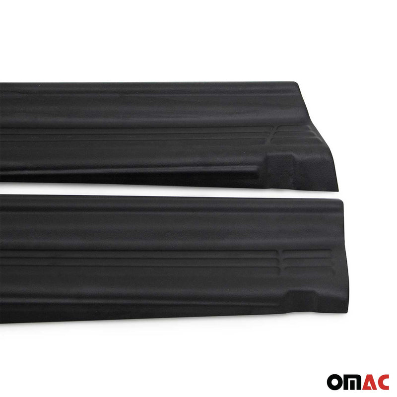 Couverture de Seuil de porte pour Fiat Ducato Jumper Boxer 2006-2025 ABS Noir 2x