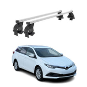 Barres de toit transversales pour Toyota Auris Sports 2018-2026 Acier Gris