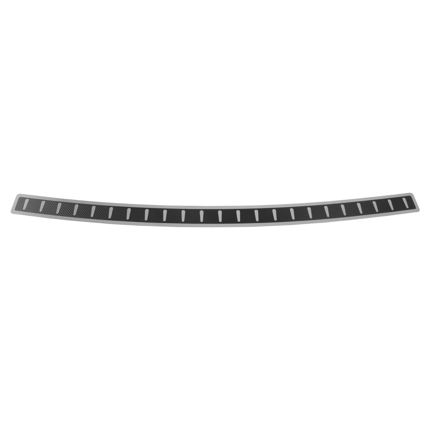 Protection de Pare-Chocs Arrière pour VW Touareg III 2018-2026 Inox film carbone
