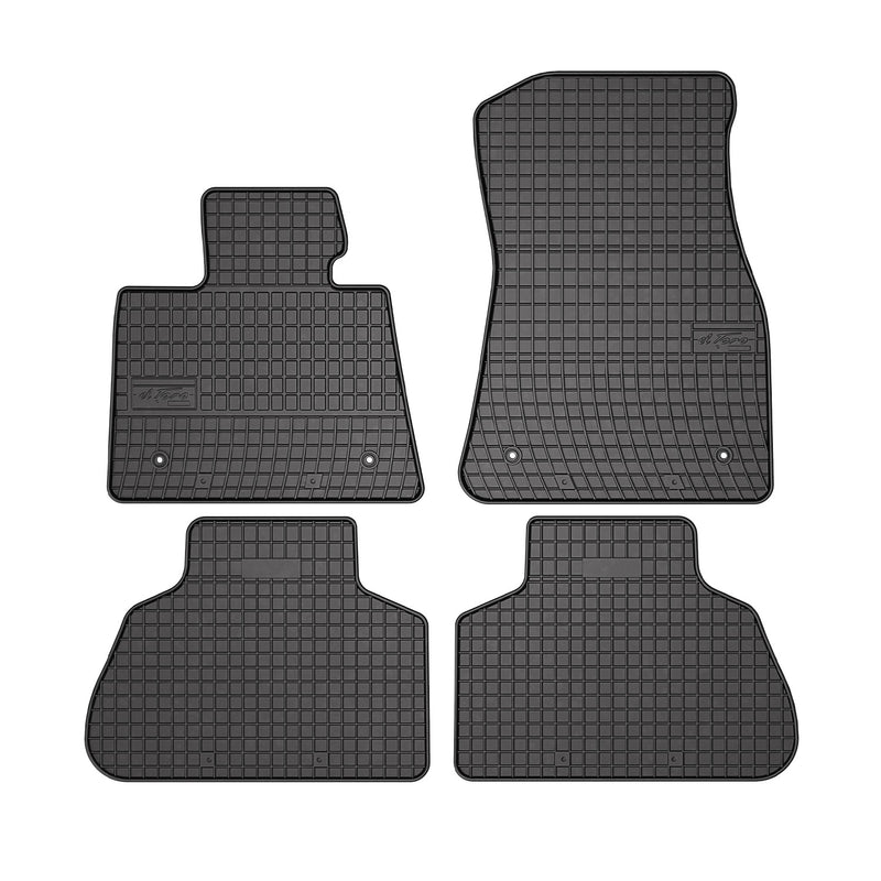 OMAC Tapis de sol pour BMW X5 F15-F85 2013-2018 Noir en caoutchouc