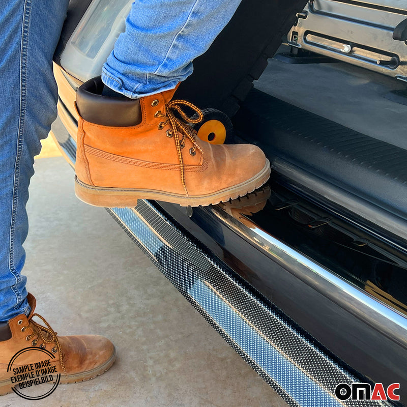 Protection Seuil de Pare-chocs Arriére pour Peugeot Partner 2019-25 Acier Dunkel