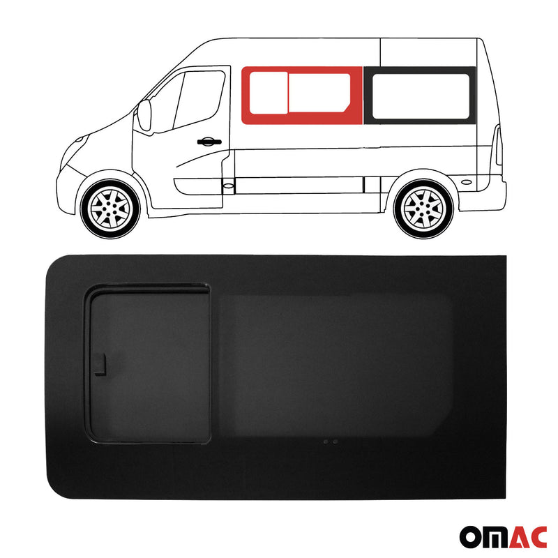 Vitre Porte pour Opel Movano 2010-2023 Avant Gauche non coulissante L1