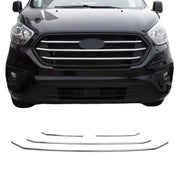 Moulure de Grille de Calandre pour Ford Transit Custom 2017-2022 Chromé 4Pcs